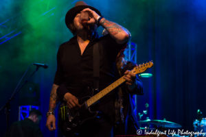 Chip Z'Nuff and Tory Stoffregen of Enuff Z'Nuff performing live at VooDoo Lounge inside Harrah's on November 1, 2016, Kansas City concert photography.