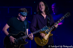 George Thorogood and guitarist Jim Suhler at Uptown Theater in Kansas City on March 29, 2017, Kansas City concert photography.