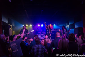 Quiet Riot performing live at Kanza Hall in Overland Park, Kansas on December 10, 2016, Kansas City concert photography.