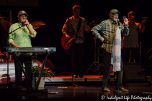 Bruce Johnston and Mike Love of The Beach Boys live at the Lied Center of Kansas in Lawrence, KS on April 19, 2017.