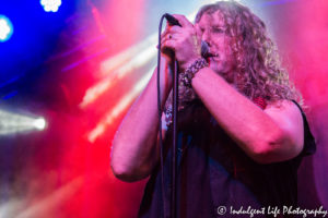 Shane Fitzgibbon of the Tracii Guns Band performing live at VooDoo Lounge inside Harrah's on November 1, 2016, Kansas City concert photography.