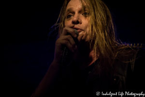 Sebastian Bach at Knuckleheads Saloon, Kansas City concert photography.