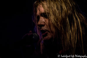 Sebastian Bach at Knuckleheads Saloon, Kansas City concert photography.