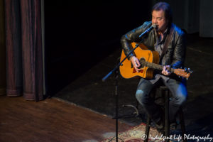 Restless Heart lead singer Larry Stewart live in concert at VooDoo Lounge inside Harrah's on February 17, 2017, Kansas City concert photography.