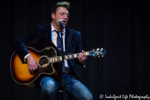 Tim Rushlow, former frontman of Little Texas, live in concert at VooDoo Lounge inside Harrah's on February 17, 2017, Kansas City concert photography.