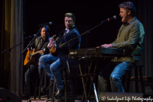 Richie McDonald, Tim Rushlow and Larry Stewart performing live at VooDoo Lounge inside Harrah's on February 17, 2017, Kansas City concert photography.