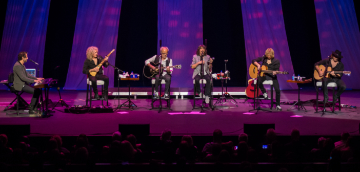 Foreigner unplugged Yardley Hall inside Johnson County Community College in Overland Park, Kansas on November 18, 2016