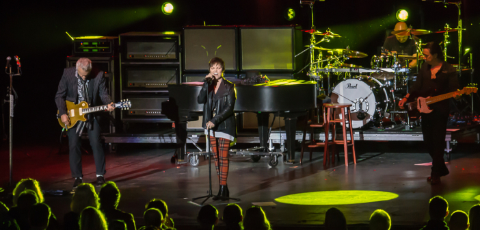 Pat Benatar & Neil Giraldo and Rick Springfield at Starlight Theatre in Kansas City, MO on May 5, 2017.