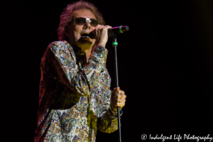 Frontman Mickey Thomas of Starship performing live at Ameristar Casino in Kansas City, Missouri on June 10, 2017.