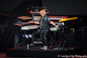 Original Asia keyboardist and The Buggles founder Geoff Downes live at Starlight Theatre in Kansas City, MO on July 22, 2017.