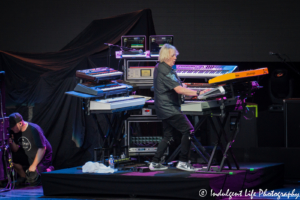 Original Asia keyboard player Geoff Downes live at Starlight Theatre in Kansas City, MO on July 22, 2017.