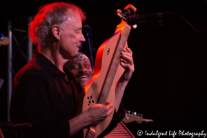 Bruce Hornsby and Sonny Emory of The Noisemakers live inside the Knuckleheads Garage at Knuckleheads Saloon in Kansas City, MO on June 29, 2017.