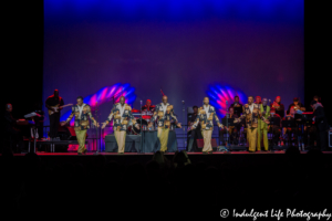 R&B and soul group The Temptations opening up their show at Ameristar Casino Hotel in Kansas City, MO on July 21, 2017.