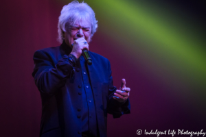 Lead vocalist Russell Hitchcock of Air Supply performing live at Ameristar Casino Hotel Kansas City on July 29, 2017.