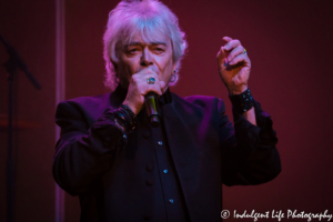 Lead singer Russell Hitchcock of Air Supply live in concert at Ameristar Casino Hotel Kansas City on July 29, 2017.