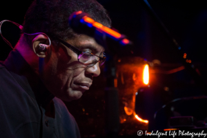 Legendary jazz musician Herbie Hancock live in concert at Kauffman Center for the Performing Arts in Kansas City, MO on August 12, 2017.