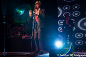 Todd Rundgren with drummer Prairie Prince and bass player Kasim Sulton at VooDoo Lounge inside of Harrah's Casino in Kansas City, MO on December 15, 2017.