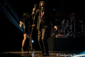 Todd Rundgren with drummer Prairie Prince at VooDoo Lounge inside of Harrah's North Kansas City Hotel & Casion on December 15, 2017.