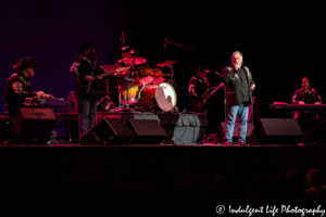 Country music superstar Gene Watson and Farewell Party Band members Danny Naccarato, Chad Phillips, Todd Hines, Staley Rogers and Glen Rodgers opening the show at Ameristar Casino Hotel Kansas City on February 24, 2018.