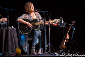 Country music artist Pam Tillis live in concert at Star Pavilion inside of Ameristar Casino Hotel Kansas City on May 11, 2018.