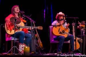 Country music artists Suzy Bogguss and Terri Clark live at Ameristar Casino Hotel Kansas City on May 11, 2018.