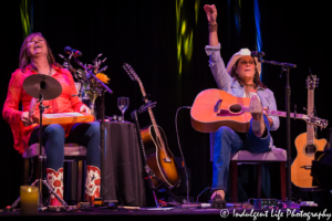 Country music artists Suzy Bogguss and Terri Clark live at Ameristar Casino in Kansas City, MO on May 11, 2018.