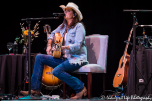 Country music artist Terri Clark performing live at Star Pavilion inside of Ameristar Casino Hotel Kansas City on May 11, 2018.