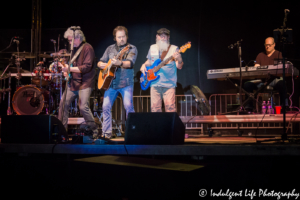 Country music band Restless Heart performing live in concert in celebration of its 35th anniversary at Festival on the Trails in Gardner, KS on June 9, 2018.