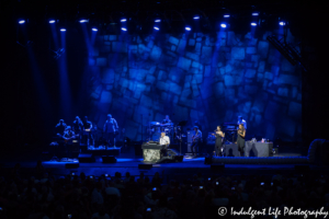 Steely Dan performing live at Starlight Theatre in Kansas City, MO on June 18, 2018.