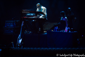 The Danettes and Steely Dan keyboard player performing live with bass player Freddie Washington and drummer Keith Carlock at Starlight Theatre in Kansas City, MO on June 18, 2018.