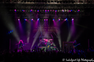 Christian metal band Stryper live in concert at Star Pavilion inside of Ameristar Casino in Kansas City, MO on May 25, 2018.