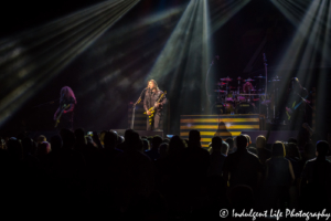 Christian metal band Stryper performing live at Star Pavilion inside of Ameristar Casino Hotel Kansas City on May 25, 2018.