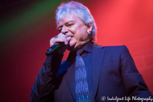 Lead singer Russell Hitchcock of Air Supply live in concert at Ameristar Casino in Kansas City, MO on June 23, 2018.