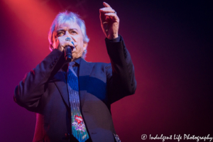 Lead singer Russell Hitchcock of Air Supply performing live at Ameristar Casino Hotel Kansas City on June 23, 2018.