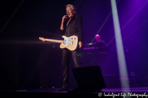 Vocalist and guitar player Graham Russell and keyboardist Mirko Tessandori of Air Supply performing at Ameristar Casino in Kansas City, MO on June 23, 2018.