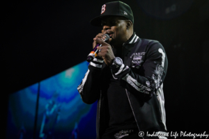 Ricky Bell of BBD performing live at Sprint Center in downtown Kansas City, MO on July 5, 2018.