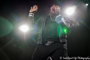 BBD member Ricky Bell performing live in concert at Sprint Center in Kansas City, MO on July 5, 2018.