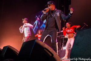 Bell Biv DeVoe performing at Sprint Center in downtown Kansas City, MO on July 5, 2018.