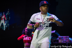 Michael Bivins of BBD performing live at Sprint Center in Kansas City, MO on July 5, 2018.