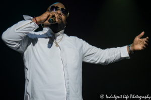 Wanya Morris of Boyz II Men performing live at the Komen event Rock the Ribbon III at The Midland in Kansas City, MO on June 21, 2018.