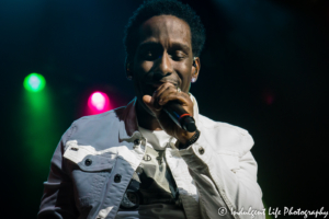 Shawn Stockman of Boyz II Men live at the Komen event Rock the Ribbon III at Midland Theatre in Kansas City, MO on June 21, 2018.