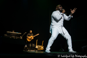 Shawn Stockman of Boyz II Men performing live at the Komen event Rock the Ribbon III at Midland Theatre in Kansas City, MO on June 21, 2018.