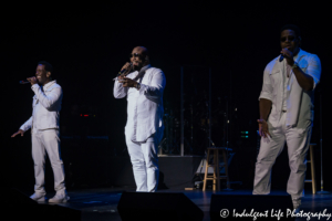 Boyz II Men live in concert at the Susan G. Komen Greater Kansas City event Rock the Ribbon III at The Midland in Kansas City, MO on June 21, 2018.