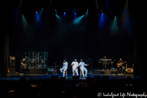 Boyz II Men live in concert at the Susan G. Komen Greater Kansas City event Rock the Ribbon III at Midland Theatre in Kansas City, MO on June 21, 2018.