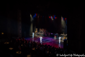 Boyz II Men performing live in concert at the Rock the Ribbon III event for Susan G. Komen Greater Kansas City at Midland Theatre in Kansas City, MO on June 21, 2018.