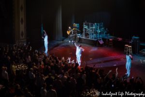 Boyz II Men closing out the show with "End of the Road" at the Komen event Rock the Ribbon III at Midland Theatre in Kansas City, MO on June 21, 2018.