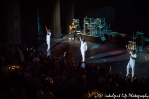 Boyz II Men ending the concert with "End of the Road" at the Komen event Rock the Ribbon III at The Midland in Kansas City, MO on June 21, 2018.