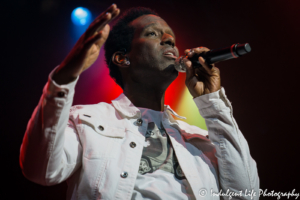 Shawn Stockman of Boyz II Men live in concert at the Komen event Rock the Ribbon III at The Midland in Kansas City, MO on June 21, 2018.