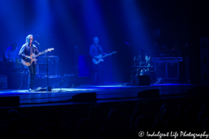 Jackson Browne live in concert with guitarist Shane Fontayne and steel guitarist Greg Leisz at Music Hall in Kansas City, MO on June 24, 2018.