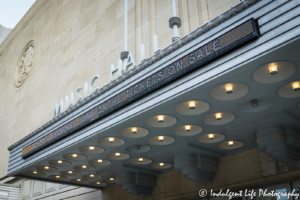 Kansas City Music Hall marquee featuring Jackson Browne live in concert on June 24, 2018.